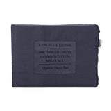 Royal Comfort - Balmain 1000TC Bamboo cotton Quilt Cover Sets - Charcoal ABM-10002057