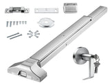 Push Door Locks, Stainless Steel Panics for Exit Doors, with Exterior Lever and 3 Keys, Push V952-FZL31YCBXG0013KC1V0