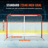 Street Hockey Net, Indoor Outdoor Steel Hockey Goal, Official Regulation Pro Hockey Training Goal V952-QGQQM7248YCGPVGWDV0