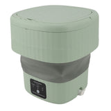 Portable Washing Machine 9L 10W Foldable Bucket Washer Low Noise Mini Washer 100240V for Underwear V1294-YM0901-3113230354513
