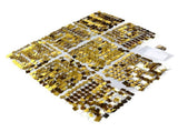 Shimmer Wall Backdrop Panels Self Locking Shining Sequin Photo Backdrop Decoration for Wedding V1294-YM0901-3115230136711