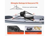 Kayak Seat, 1 Pack 31 mm Thick, Universal Paddle Board Seat with Back Support, Sit-on-Top Soft V952-PHTRZYEVAPMJZT0F7001V0
