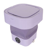 Foldable Washing Machine 10L Portable Strong Stain Removal Drainage Hole Design Three Timing Modes V1294-YM0901-3113230349613