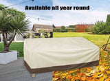 Kdkad Patio Benches Loveseat Covers, Heavy Duty Patio Bench Loveseat Cover, Waterproof Outdoor V1189-WXFWAL-20260326-03000