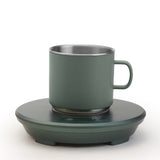 Green Multifunctional Cooling and Heating Cup with Mug - 10W Rapid Temperature Adjustment V888-ELOSUNG15147
