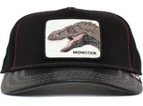 Goorin Brothers Baseball Trucker Cap Hat Snapback Godzilla Dinasaur Tyrant Monster - Black V563-101-0141-BLK-ONESZE