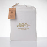 Royal Comfort Vintage Washed 100 % Cotton Quilt Cover Set Queen - White ABM-10002597