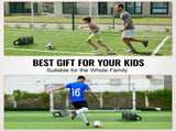 Soccerer Board, 40"X12" Portable Soccer Wall with 2 Angles, Foldable HDPE Kickback V952-ZQHDBHDPEL40B7CZKV0