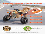 Dog Wheelchair for Back Legs, Lightweight 2 Wheels Pet Wheelchair, Height, Width & Length V952-CWLYLLSDHLLLEG3Z4001V0