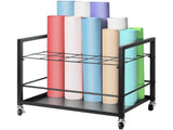 Blueprint Storage Rack, 20 Slots Blueprint Holder with Wheels, Mobile Metal Blueprint Storage Cart V952-LTJJS20CLDS0NMRQHV0
