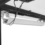 Lifespan Fitness WalkingPad M2 Treadmill with ErgoDesk Automatic White Standing Desk 1500mm Cable V572-LFTM-WPADM2-E
