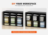 Wood Literature Organizer, 36 Compartments, File Sorter with Removable Shelves, Mailboxes Slot for V952-MZWJZLFPJBH363KG5V0