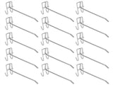 30pcs Supermarket Hook Iron Grid Shelf Hook Jewelry Display Shelf Hook 3.5mm Thickness15cm / 5.9in V1294-YM0721-3117210001012
