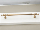 160mm Hole Spacing Vintage Tapered End Bar Cabinet Pull 6pcs V1221-XM-LB372-GM22
