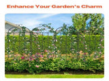 4 Packs Metal Garden Trellis for Climbing Plant Support 71x20 in Rustproof V952-HPJHX4JTH71WYJPT6V0