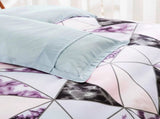 Stripe Madeira Dahlia Quilt / Doona / Duvet Cover set V745-AQ080764E3
