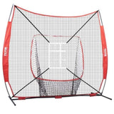 7x7 Baseball Softball Practice Net, Portable Baseball Training Net for Hitting Catching Pitching, V952-77YCDPJXLW77G44GZV0