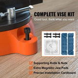 VEVOR 6" Bench Vice w/ Anvil 360&deg;Swivel Locking Base Heavy Duty Ductile Iron V952-DGNTQDXZSYCQ6QSMGV0