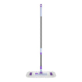 Flat Floor Mop, with Stainless Steel Handle, Reusable Washable Mop Pad, Wet Dry Flat Mops for V1366-AZ2-W-23324