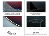 RED TRACK 3x3m Premium Pop Up Gazebo Marquee, Patented Steel Cable Canopy Support System, Wheeled V219-OTDGZWRT33KB