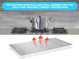 2 Pcs 24'' x 48'' Aluminized Heat Shield Thermal Barrier Adhesive Backed Blanket Wrap Fiberglass V1259-DP01-A-1214