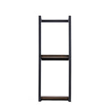 Stylish Bathroom Towel Storage Rack with Wooden Shelves V63-916231
