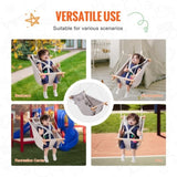 VEVOR Canvas Hammock Swing, 3 Modes Baby Swing Indoor and Outdoor with 5-Point Harness, and Tree V952-FBDCQQZYFBZYMBCRWV0