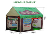 CARLA HOME Kids Clubhouse Play Tent - Green - Outdoor Play Equipment Play Tents & Tunnels V178-36490