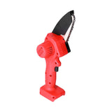 Mini Chainsaw Rechargeable Cordless Electric Chainsaw Wood Cutting Pruning Chain Saw for Garden V1294-YM0523-3114210131311