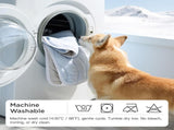 150 x 101 CM Grey Premium Wave Quiltied Pet Cooling Mat - Washable Self-Cooling Blanket with V888-ELOSUNG52185