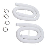 Swimming Pool Replacement Hoses with Clamps for 300 330 530 1000 Gallon Pool Pump V1294-YM0703-3111230125411