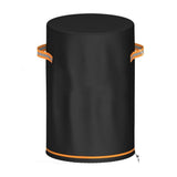 Outdoor Fire Pit Cover Heavy Duty Adjustable Round Outdoor Furniture Protector Fire Column V1192-AZ-W-23663