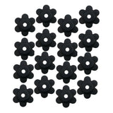 40 Pcs Flower Shape Rubber Flag Pole Stoppers Nonslip Garden Flag Stand Holders V1366-AZ2-W-18233