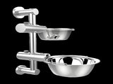 Wall Mounted Dog Bowl Adjustable Height Pet Feeder For Easy Feeding V63-842371