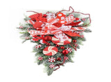 Christmas Garland Hanging Simulation Wreath for Living Room Bedroom Office Wedding Birthday V1294-YM0706-230812HL05-1