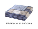 AYktou Reversible Patchworks Queen Size, 78.74x59.05in Lightweight Plaid Bedspreads Coverlets V1189-WXFWAL-20260326-03118