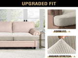 Stretch 3 Piece T Sofa Slipcovers Individually Sofa Covers for 3 Couch Sofa Seat V1258-DP02-F-638