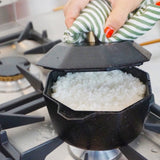 Cast-Iron Traditional Pot Pre-seasoned Non-stick 21cm V274-HA-MM-POT21-BK