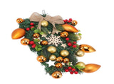Christmas Wreath Handcrafted Exquisite Reusable Christmas Wreath Pendant Christmas Door Wreath for V1294-YM0512-3115220135211