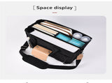 Black Large Capacity Multi-Compartment Tote Bag - Stylish and Versatile for Women, Ideal for V888-ELOSUNG17064
