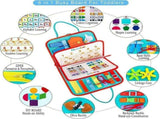 Multicolour Montessori Sensory Busy Board for Kids - Multi-Colour Learning Toy LSB-59219