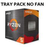 AMD Ryzen 5 3600 'TRAY', 6 Core AM4 CPU, 3.6GHz 4MB 65W No Fan Clamshell or Ship Install On MB 1YW V1202-V2-CPAR5-3600-TRAY-E