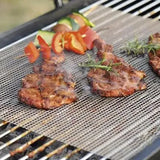 6 Pack Reusable Non-Stick Heat Resistant BBQ Grill Mesh Mats for Gas Charcoal Grills Oven Camping V1189-LC-HW-00408