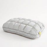 Fluffy Pillow Breathable Cute Pineapple Puff Pillow for Bedroom Sofa - Grey V1263-JX-8062-3