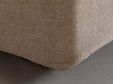Levede Fabric Bed Frame Double Gas Lift Double Beige BF1008-D-BG