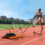 Weight Power Pull Push Sled Fitness Strength Speed Training Sled Orange V952-LXQC12YCTXDWMQYRZV0