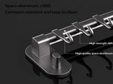 Kitchen Rail with Hooks, Pan and Pot Hangers for Kitchen Wall Mount, Kitchen Hook Rack, No Hole V1189-WXFWAL-20260319-00574