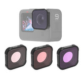 Kb Series Diving Lens Filter For Gopro Hero10 PRL-5911ACD