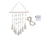 Hanging Photo Display Boho Macrame Wall Decor with Light Pictures Cards Frame Holder Art Hanger for V1294-YM0901-3115250091411