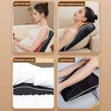Electric Cervical Pillow Massager Black V728-OBA1005007996533568